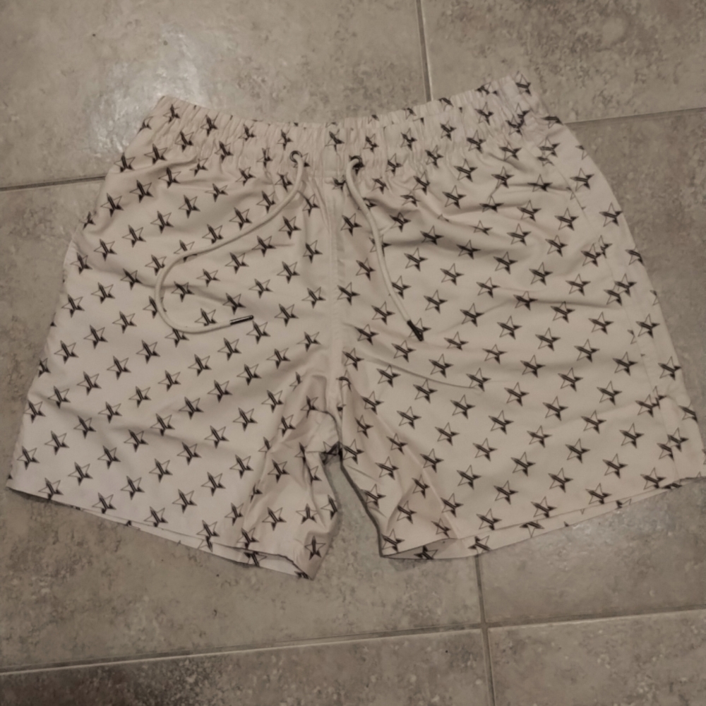 Jeffree star tan swim trunks new without tags